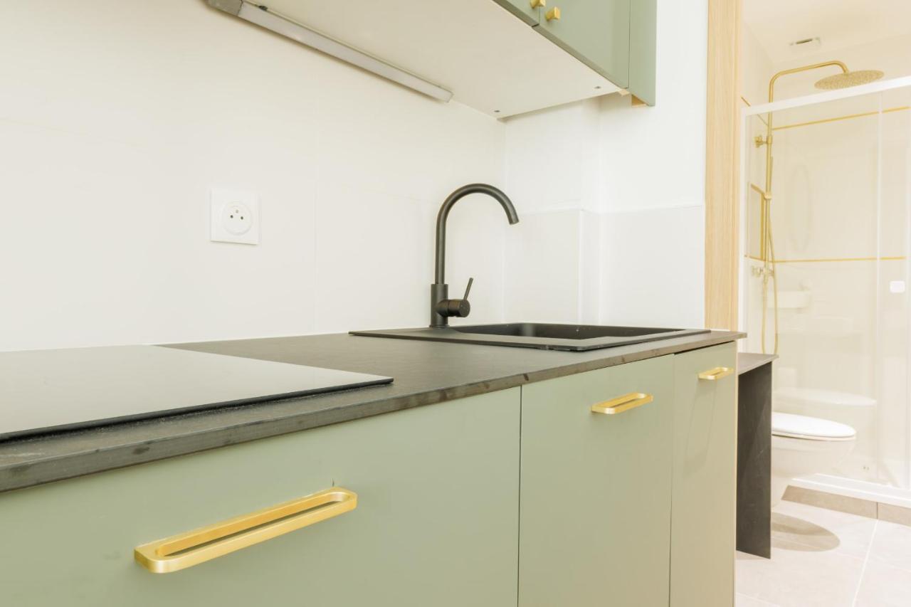 Appartement Moderne 1Br-4P - Guy Moquet Párizs Kültér fotó