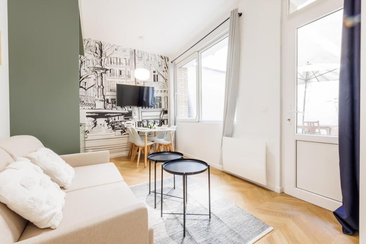 Appartement Moderne 1Br-4P - Guy Moquet Párizs Kültér fotó